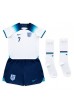 Fotbalové Dres Anglie Jack Grealish #7 Dětské Domácí Oblečení MS 2022 Krátký Rukáv (+ trenýrky)